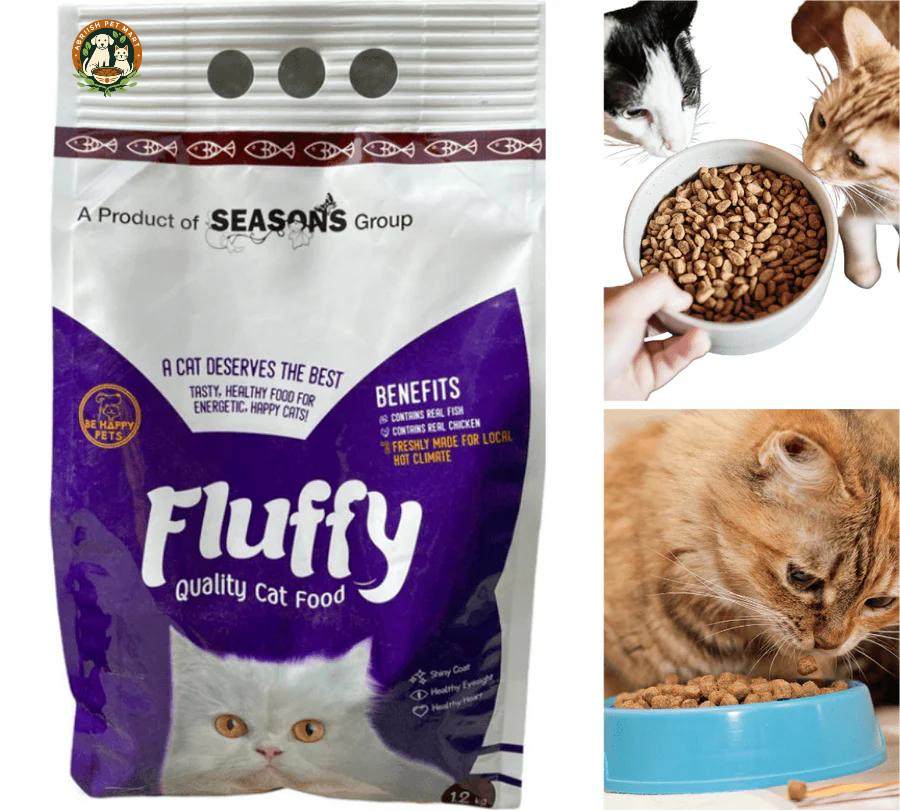 Fluffy Cat Food - 1.2 KG