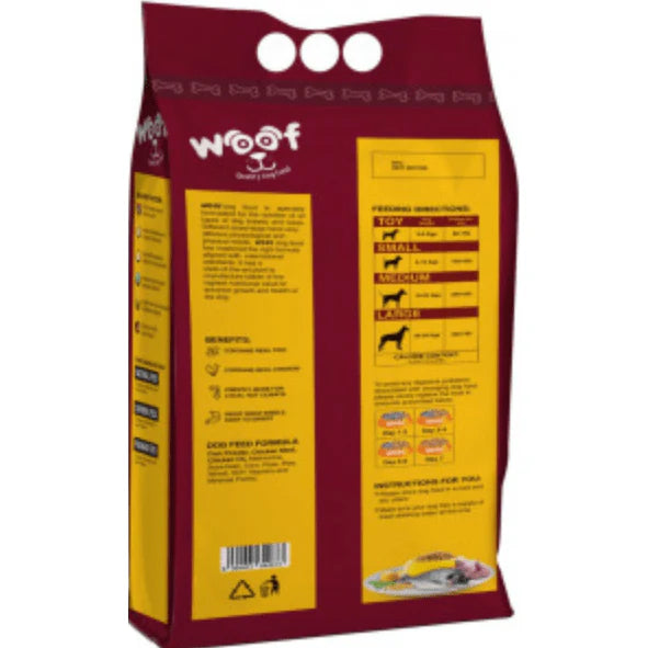 Woof Adult Dog Food – 3 KG