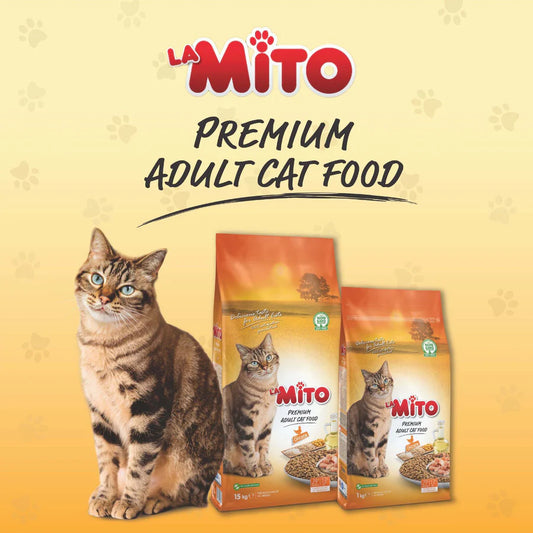 Mito Premium Adult Cat Food 1KG / 15KG