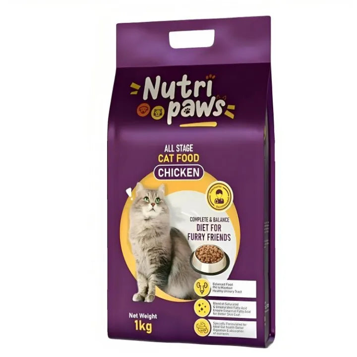 NutriPaws Cat Food – All Life Stages Cat Food